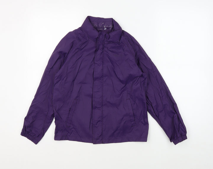 Mountain Warehouse Girls Purple Windbreaker Jacket 9-10 Years