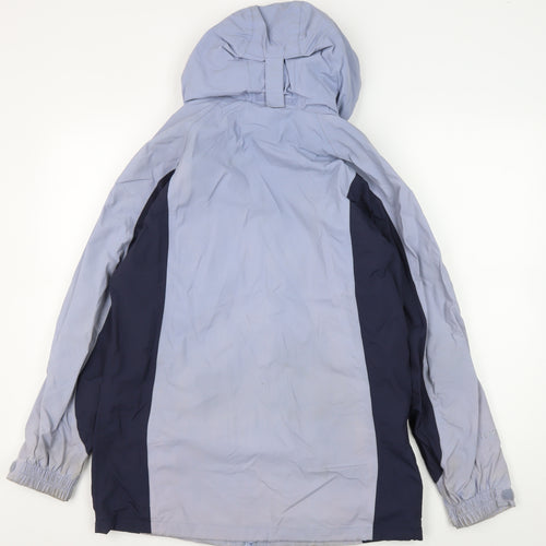 Peter Storm Women's Blue Hooded Anorak Jacket Size 12