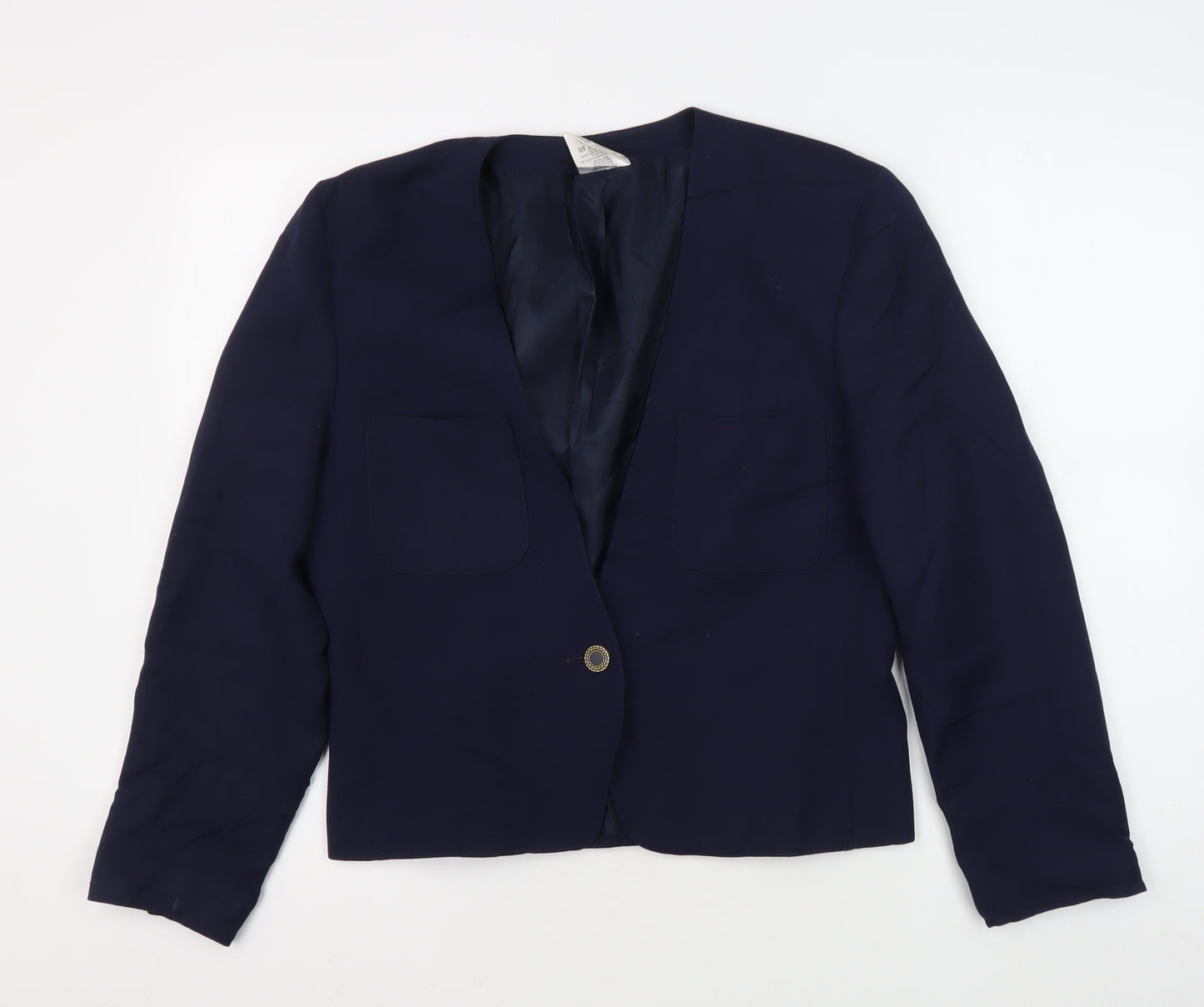 Alexon Women's Blue Classic Blazer, Size 12