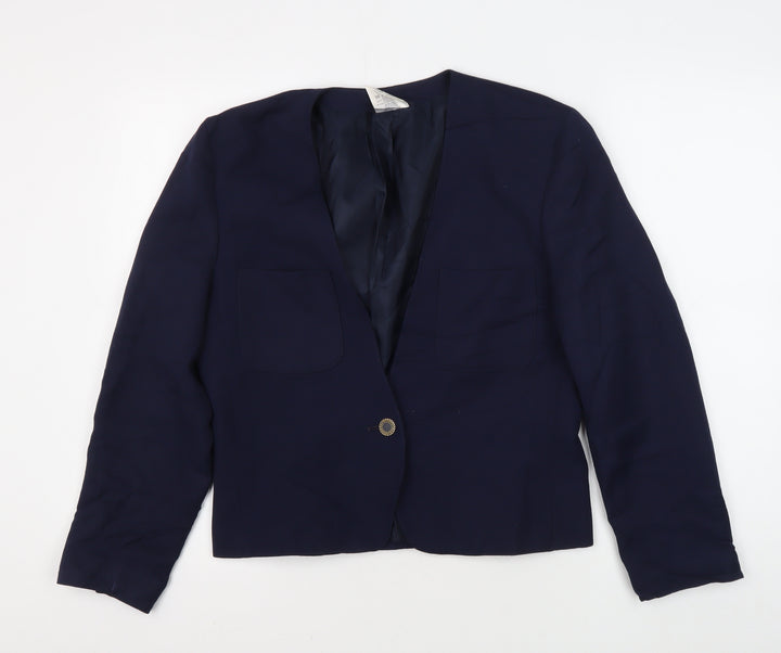 Alexon Women's Blue Classic Blazer, Size 12