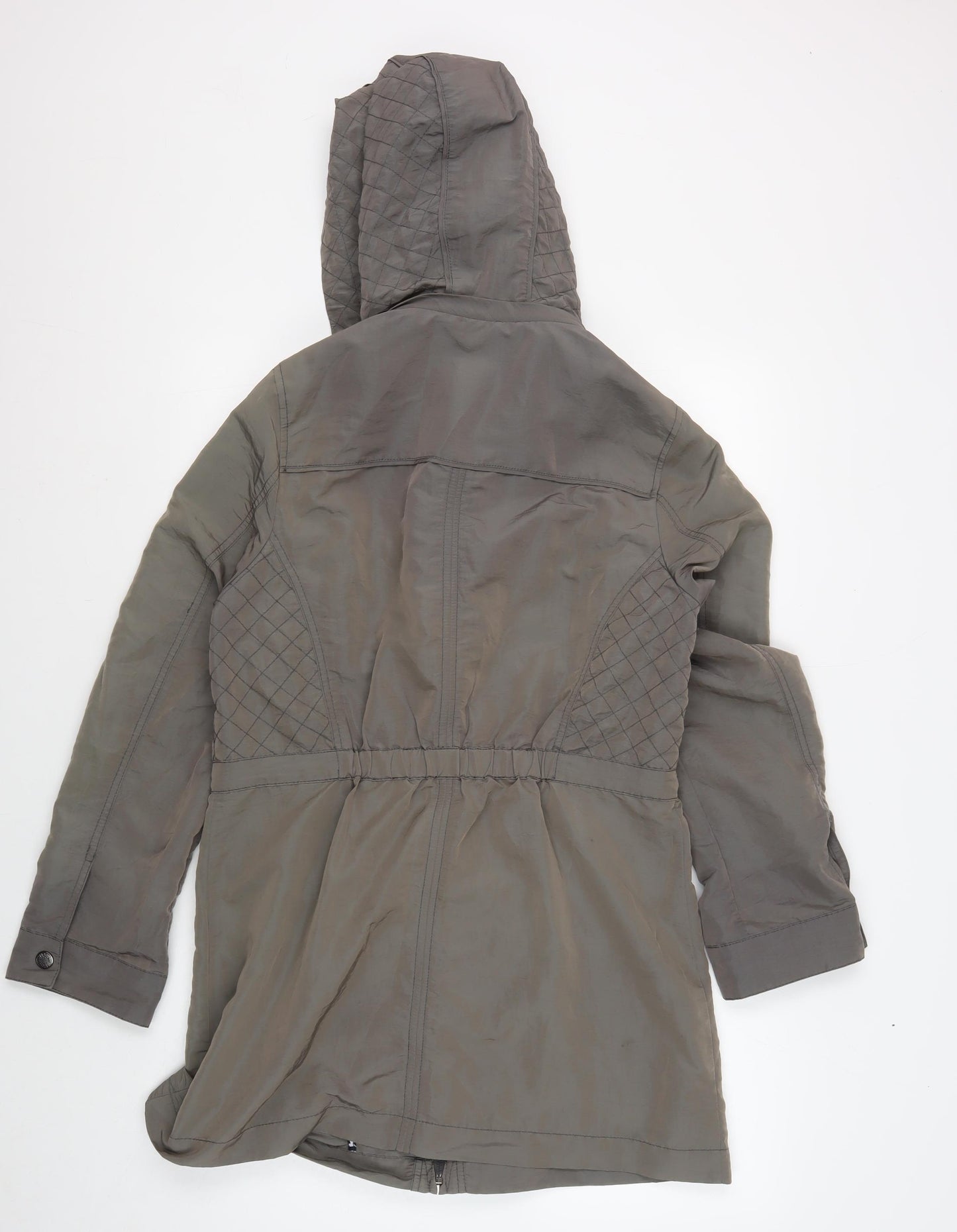 Maine New England Women's Grey Parka Jacket Size 12