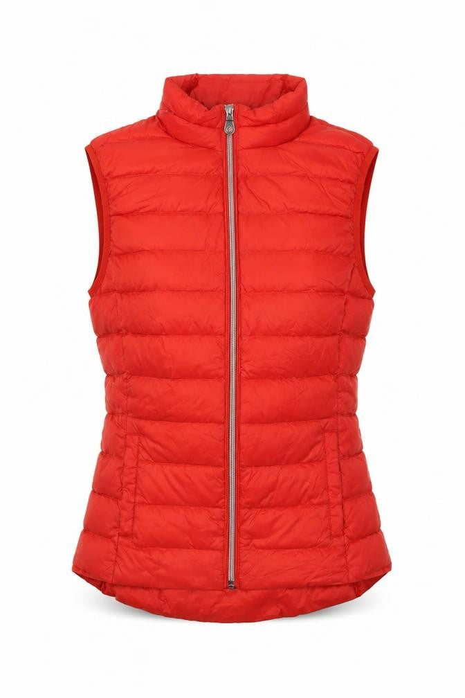 Marks and Spencer Red Women's Puffer Waistcoat Size UK 6