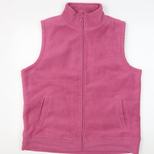 EWM Pure Classics Women's Pink Fleece Waistcoat L