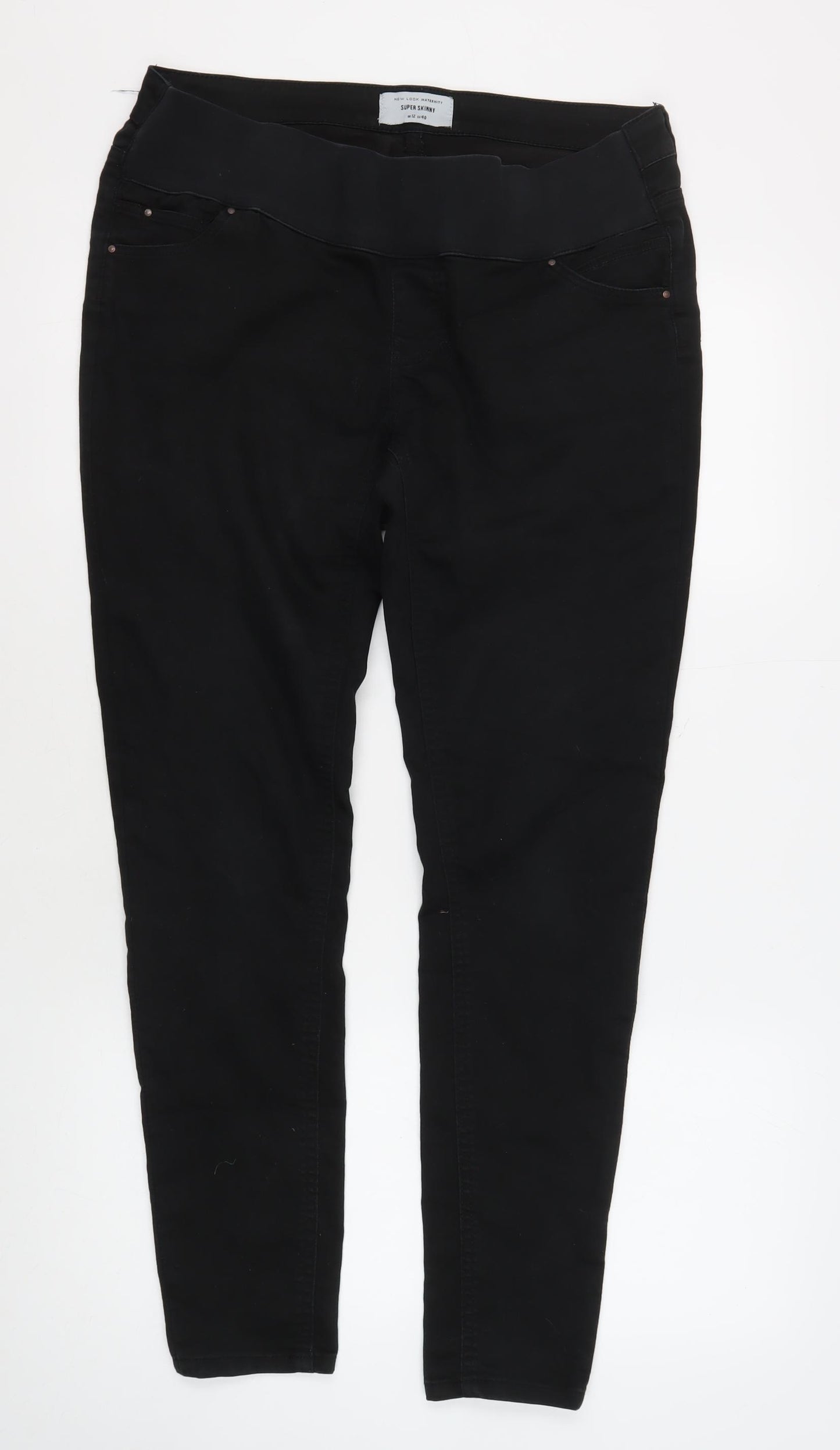 New Look Maternity Black Skinny Jeans Size 12