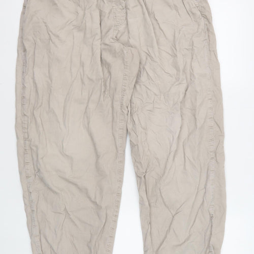 UNIQLO Men's Beige Jogger Trousers Size M