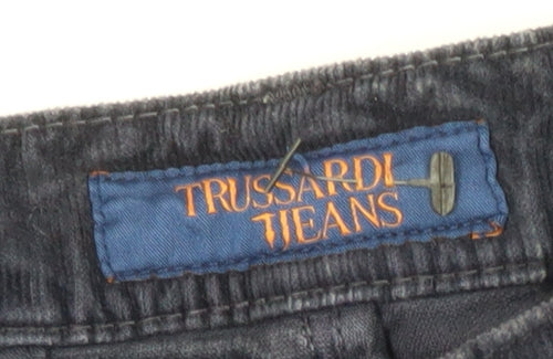 Trussardi Jeans Men's Blue Trousers, Size 33