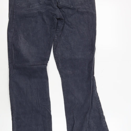 GAP Women Blue Cotton Trousers Size 28