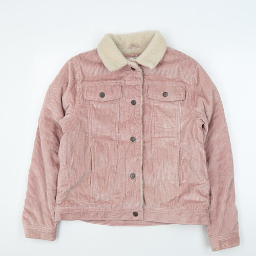 Marks and Spencer Girls Pink Corduroy Jacket, 14-15 Years