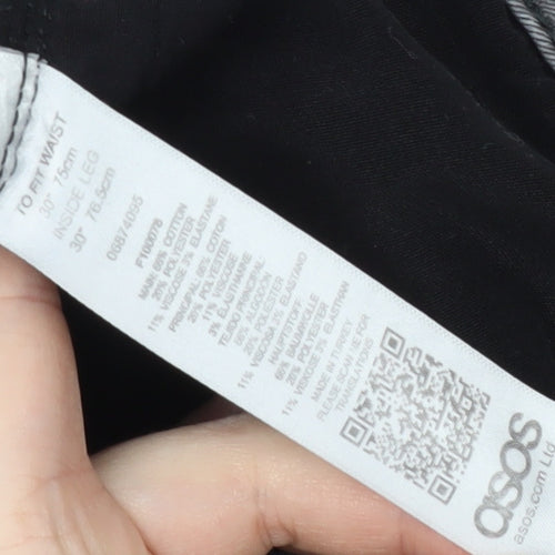 Asos Men's Grey Straight Jeans Size 30