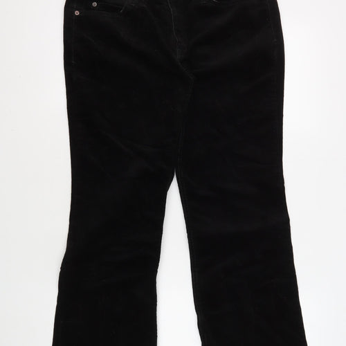Eddie Bauer Women's Black Trousers, Size 10, Casual Style