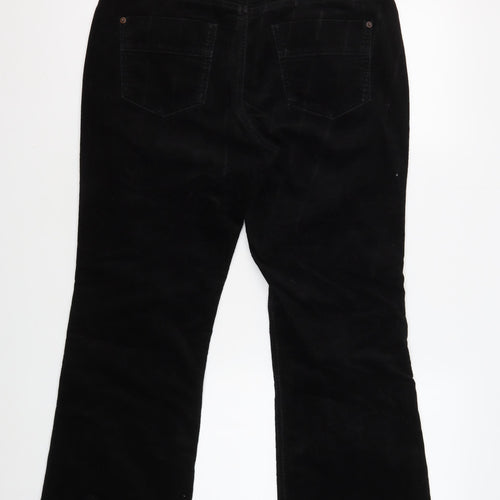 Eddie Bauer Women's Black Trousers, Size 10, Casual Style