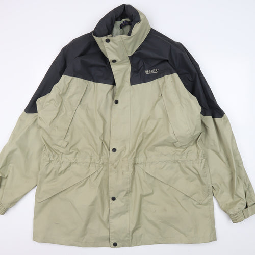 Regatta Men's Beige Rain Coat 2XL Waterproof Jacket
