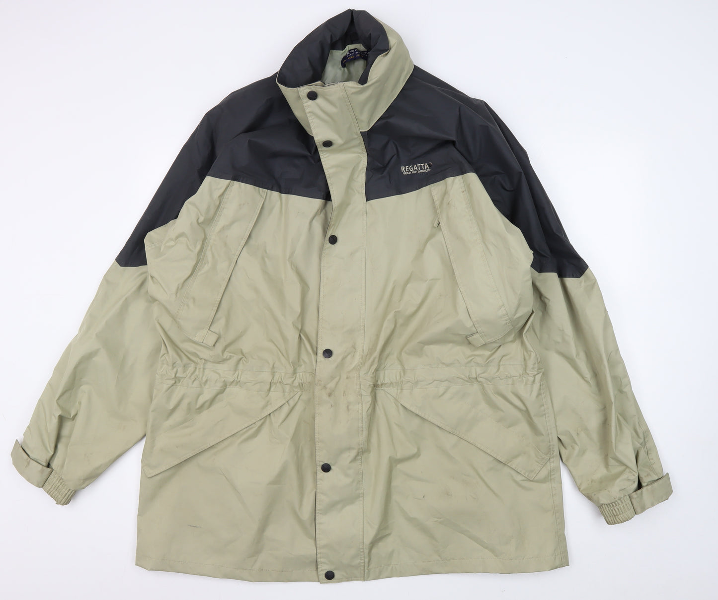 Regatta Men's Beige Rain Coat 2XL Waterproof Jacket
