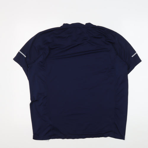 New Balance Men's Blue Athletic T-Shirt L