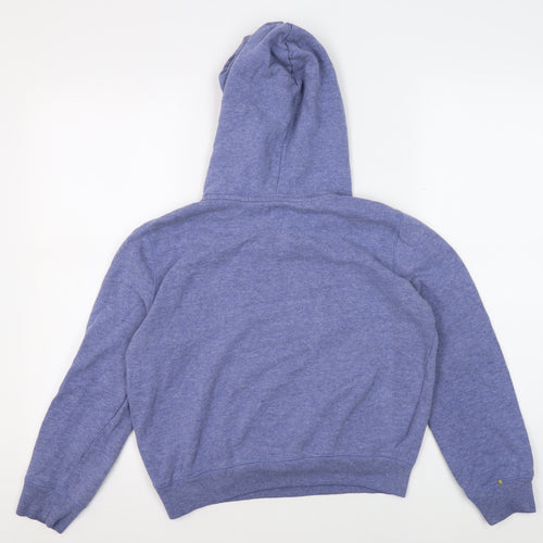 GAP Blue Girls Hoodie Size 12-13Y Logo Pullover
