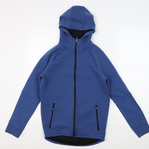 Next Boys Blue Hoodie Zip Jacket - Size 14 Years