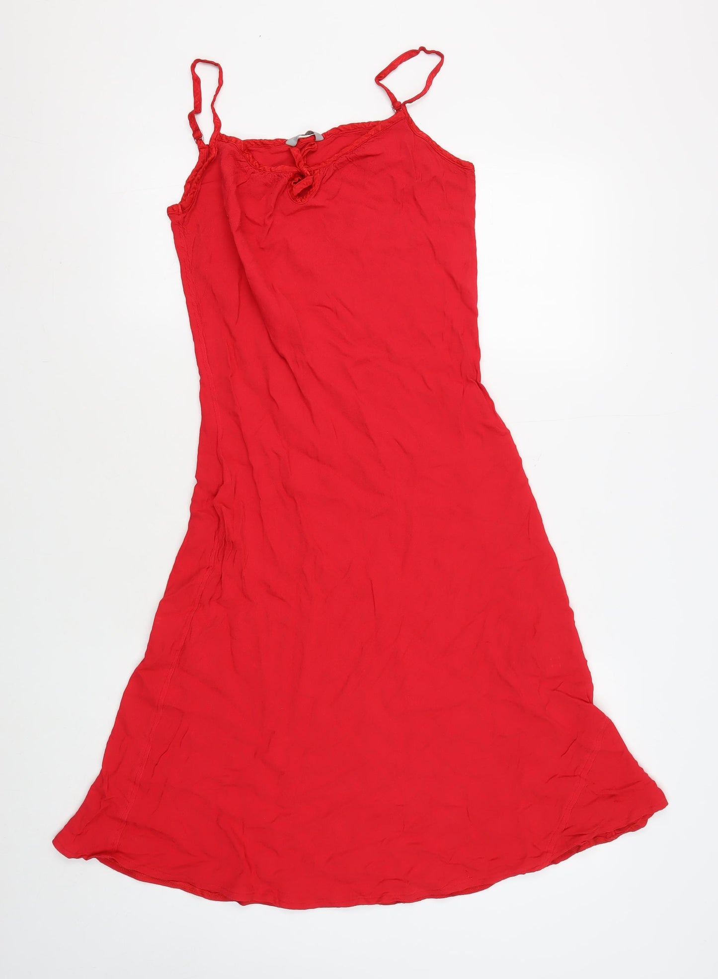 Marks and Spencer Women's Red Slip Dress Size 10