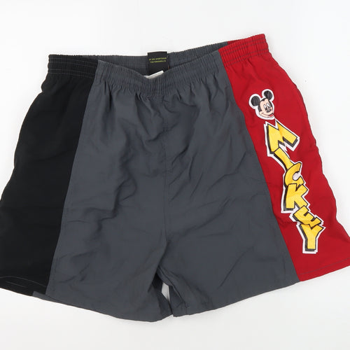 Disney Men's Colourblock Swim Shorts L Mickey Mouse