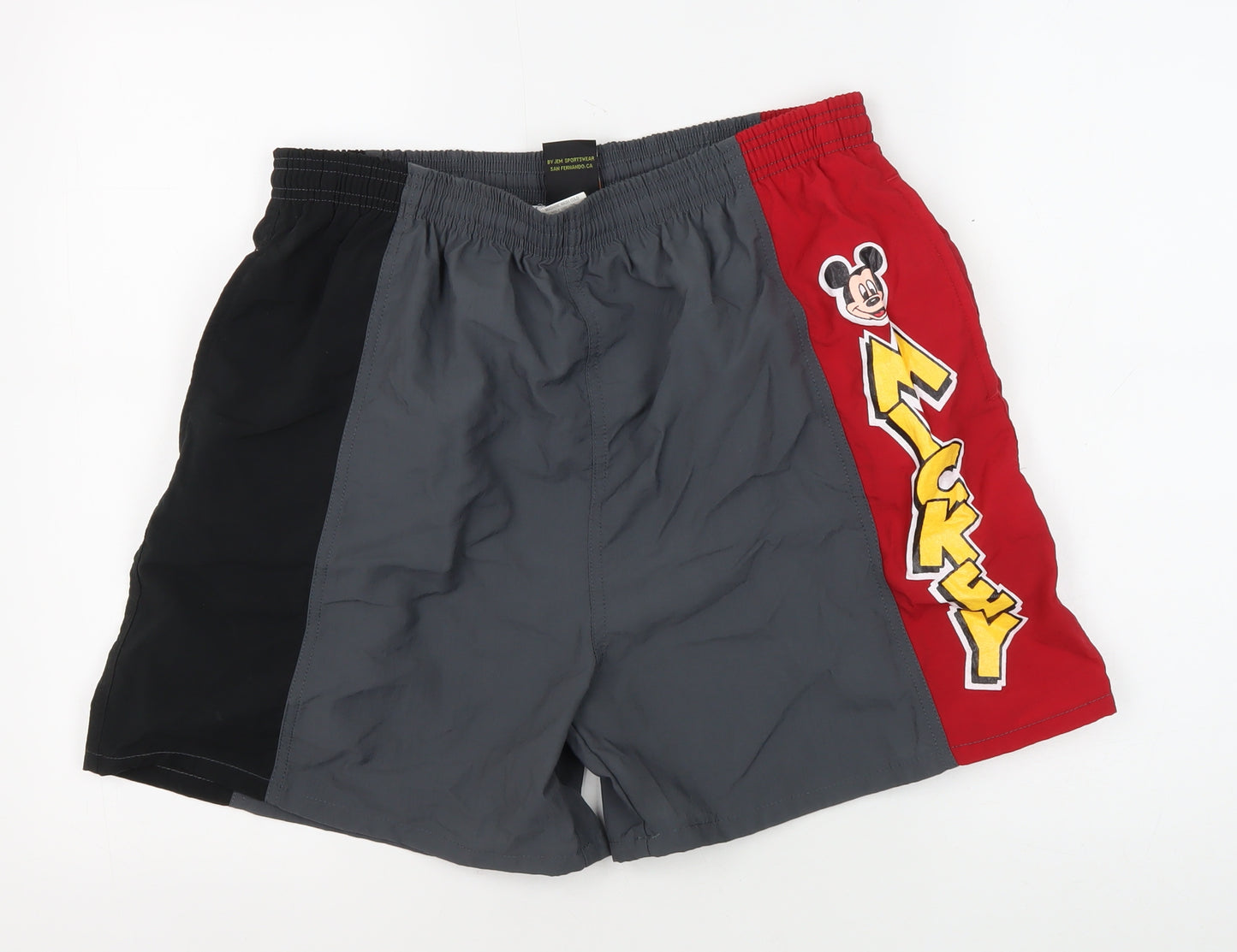 Disney Men's Colourblock Swim Shorts L Mickey Mouse