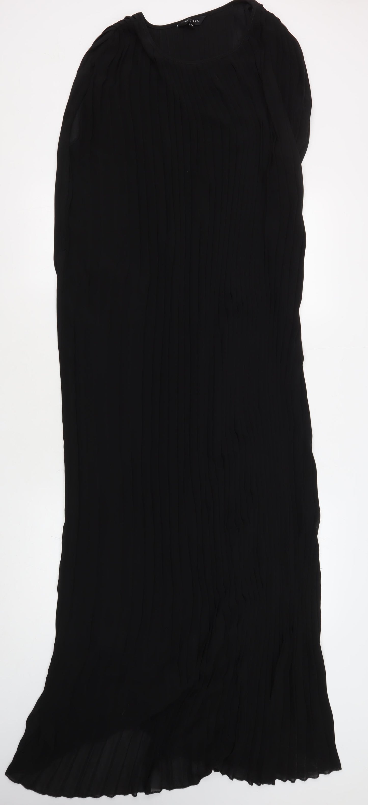 New Look Women's Black Midi Dress Size 12
