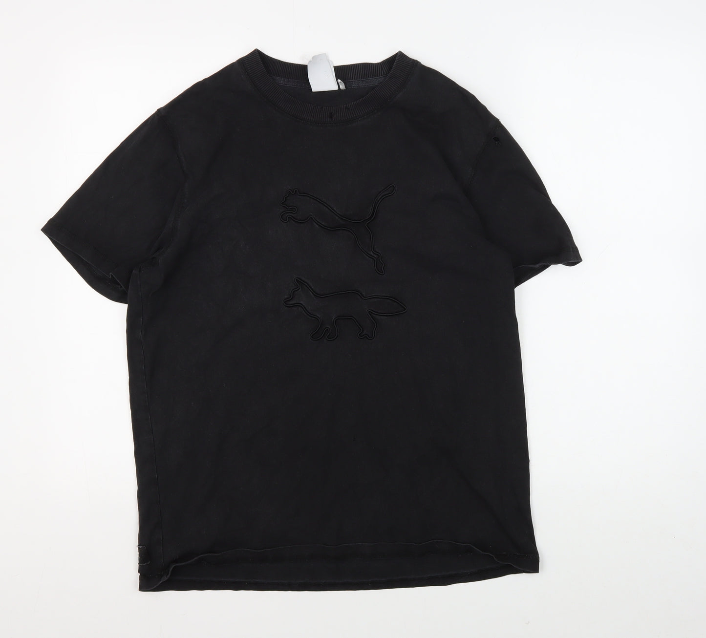 Puma Men's Black Crew Neck T-Shirt S