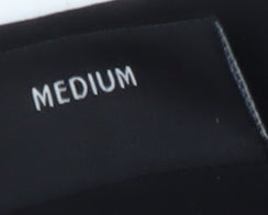 Giant Women's Black Collared Long Sleeve Top M