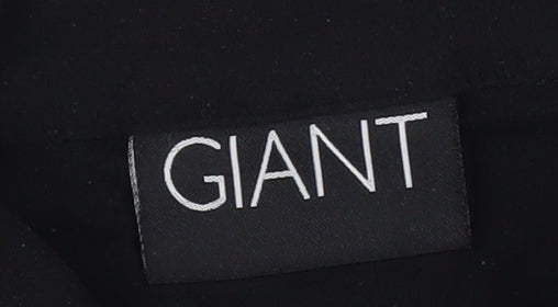 Giant Women's Black Collared Long Sleeve Top M