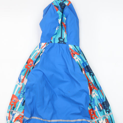 Lupilu Boys Blue Hooded Parka Jacket 4-6 Years