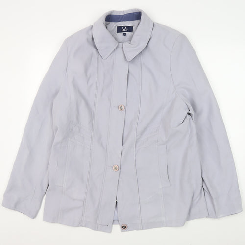 Isle Women's Grey Jacket Size 14