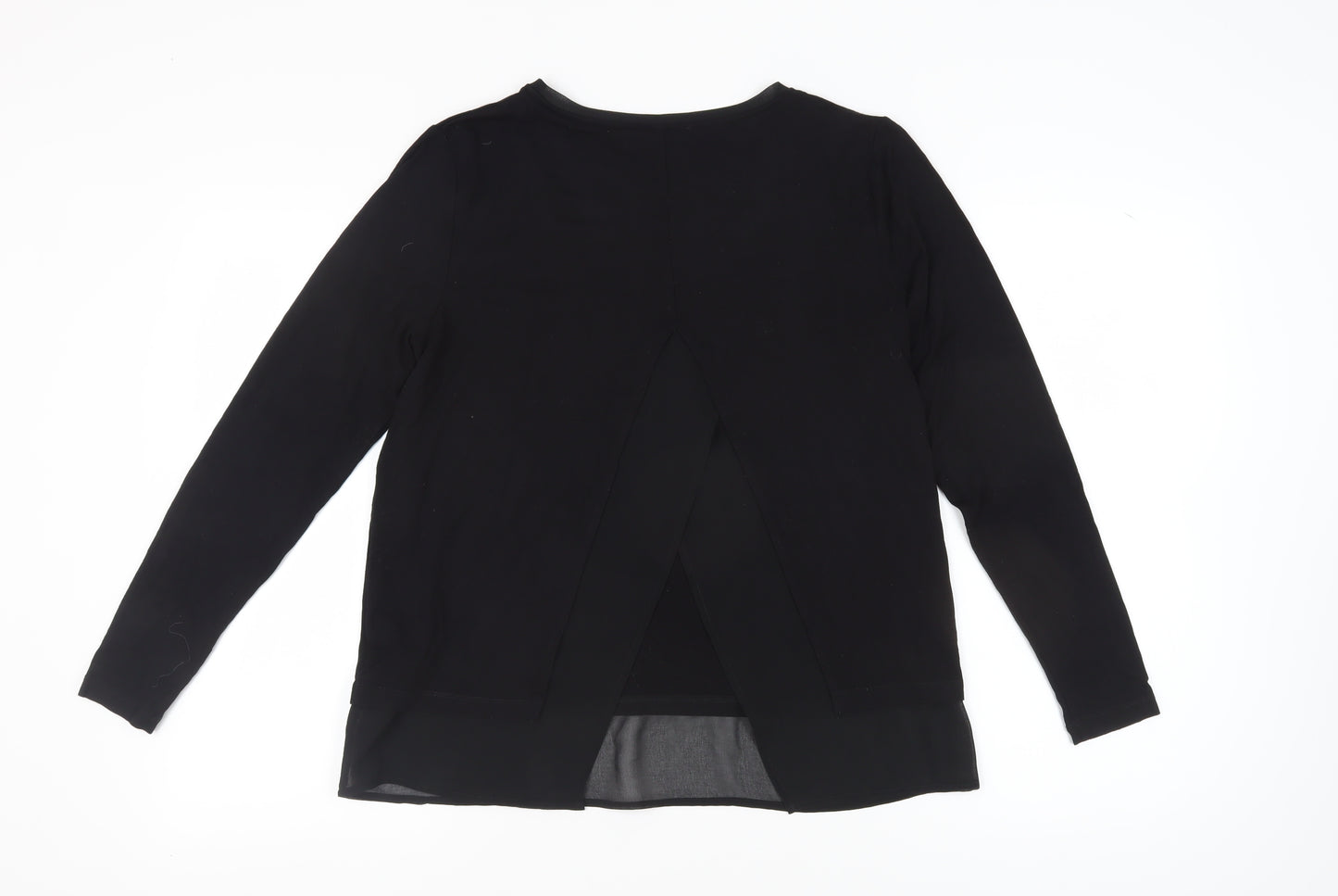 Warehouse Women's Black Long Sleeve Top UK Size 12