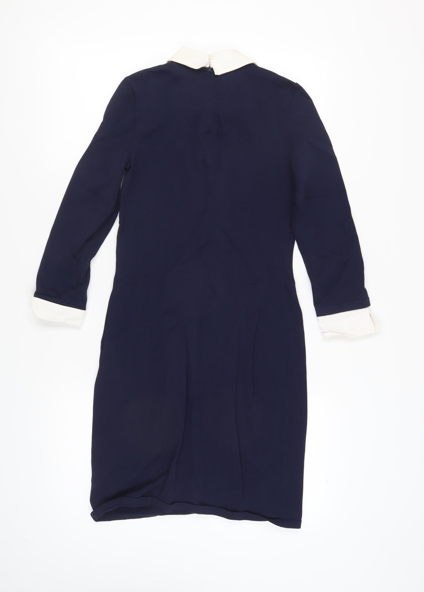 Ralph Lauren Women's Blue Sheath Dress, Size S, Knee Length