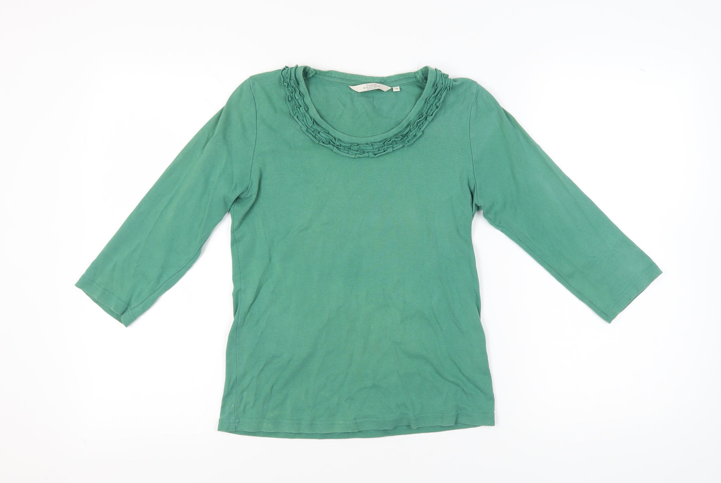 Debenhams Women’s Green Top Size 10