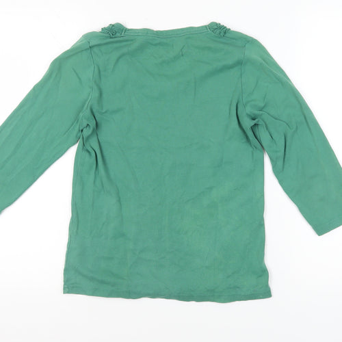Debenhams Women’s Green Top Size 10