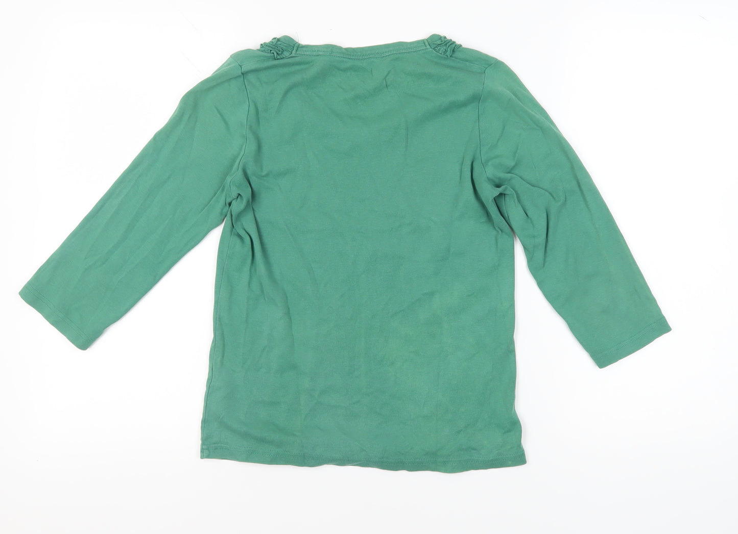 Debenhams Women’s Green Top Size 10