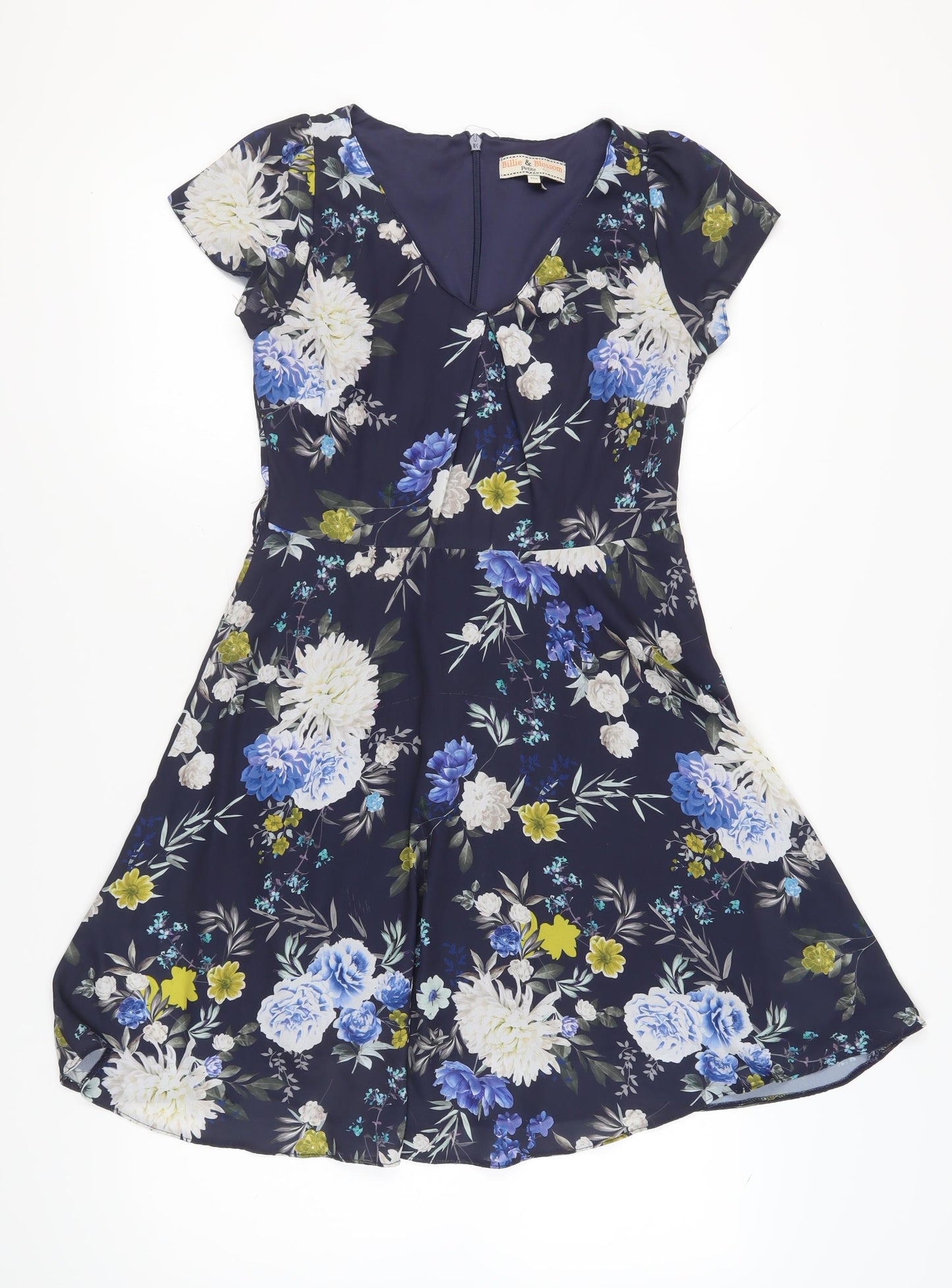 Billie & Blossom Women’s Floral Petite Dress Multicoloured Size 10