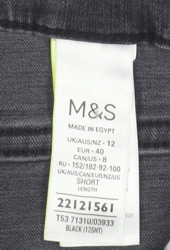 Marks and Spencer Women's Black Skinny Jeans Size 12