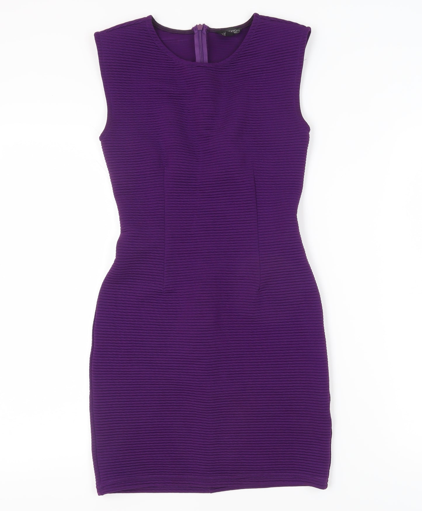 Topshop Women's Purple Sleeveless Dress Size 6