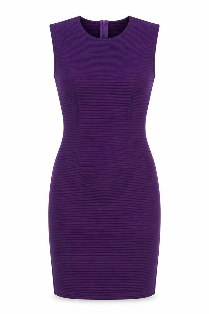 Topshop Women's Purple Sleeveless Dress Size 6