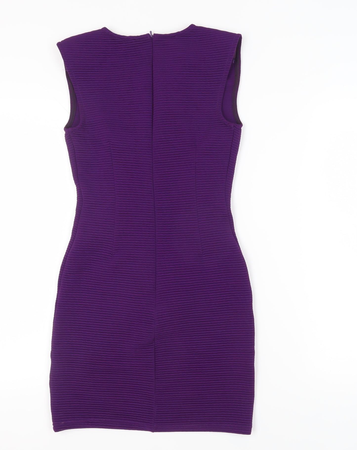 Topshop Women's Purple Sleeveless Dress Size 6