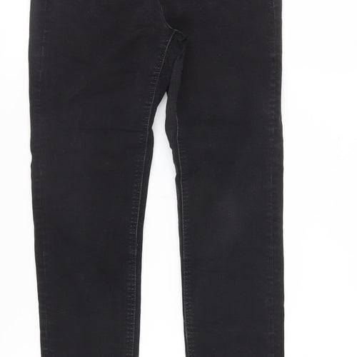 Zara Women's Black Skinny Jeans, Size 14, Slim Fit