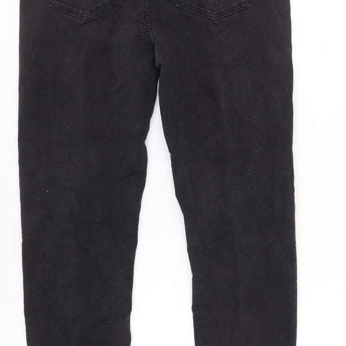 Marks and Spencer Black Straight Jeans, Women Size 18