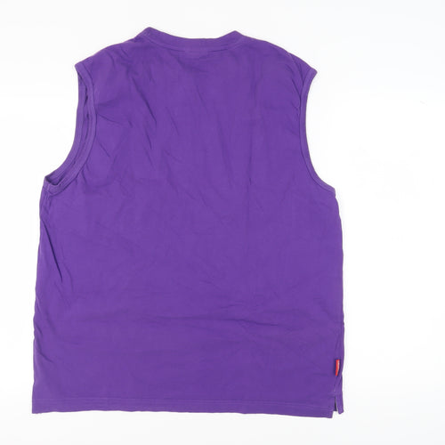 Slazenger Men's Purple Athletic Tank Top XL