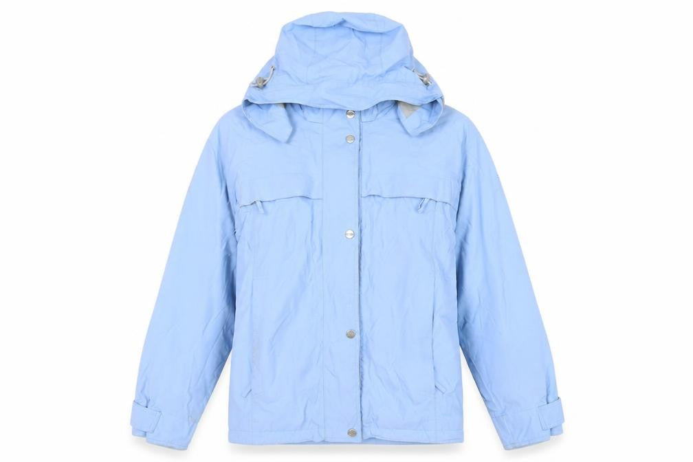 Front view of Degré 7 Women’s Blue Anorak Jacket -, size UK 12