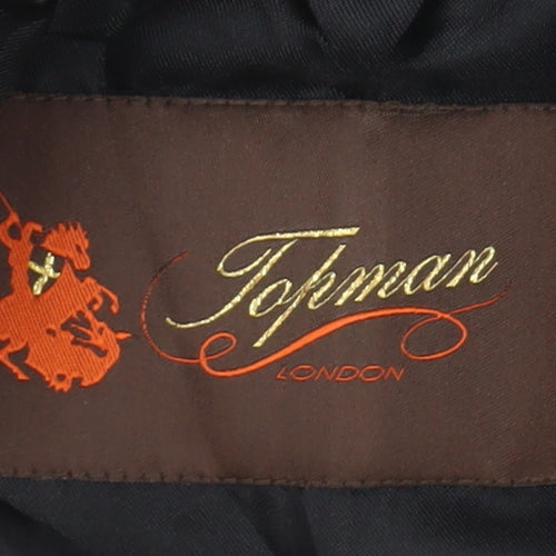 Topman Men's Black Blazer Jacket Size 36