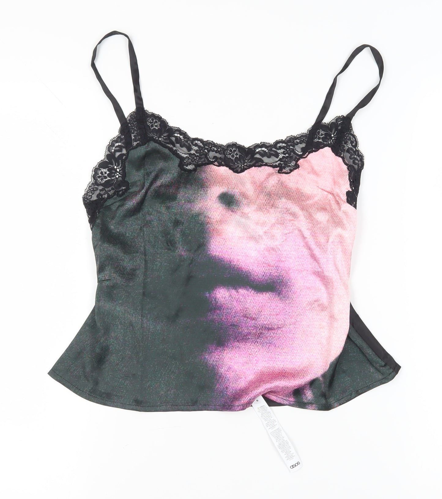 Collusion Women's Multicoloured Camisole Top Size 10