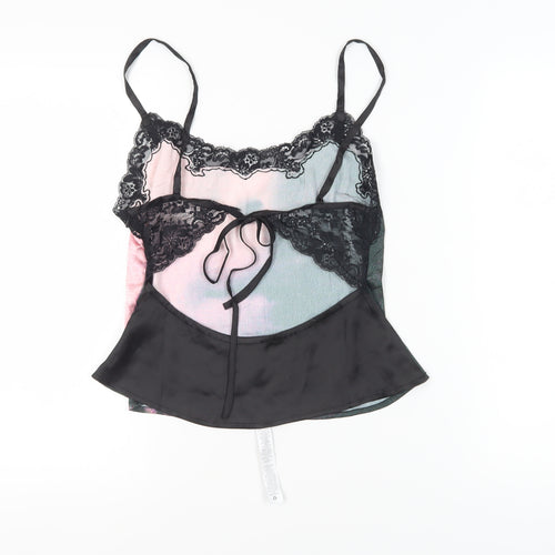 Collusion Women's Multicoloured Camisole Top Size 10