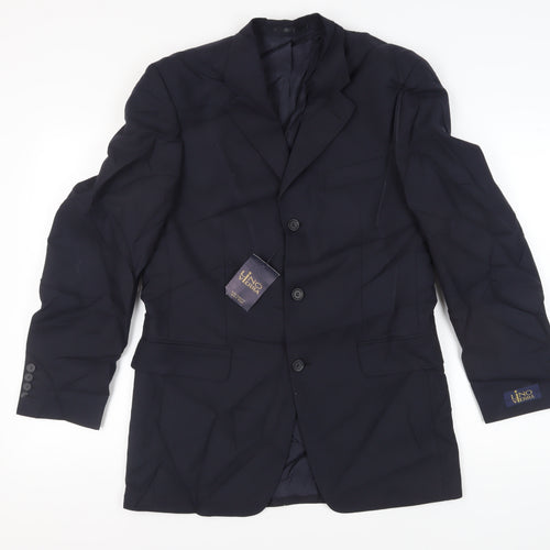 Lino Vierra Men's Blue Blazer Jacket New 37R