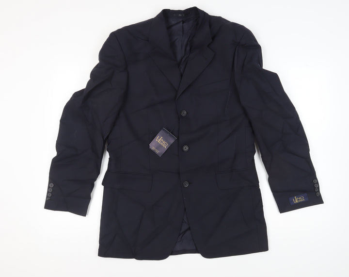 Lino Vierra Men's Blue Blazer Jacket New 37R