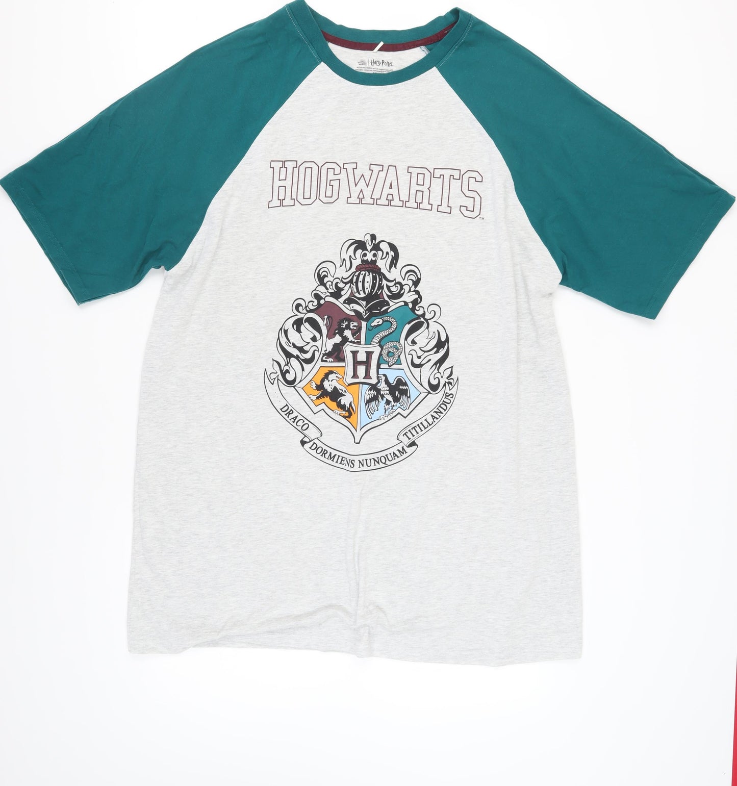 Harry Potter Unisex Green Hogwarts M Nightshirt