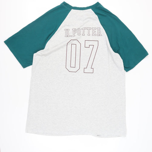 Harry Potter Unisex Green Hogwarts M Nightshirt